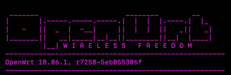 OpenWRT — Wireless Freedom — OS that runs on the router